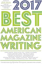 Best magazine writing 2017