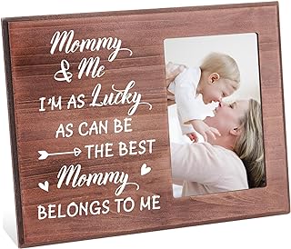 Best im as lucky as can be the mommy belongs to mepicture frame