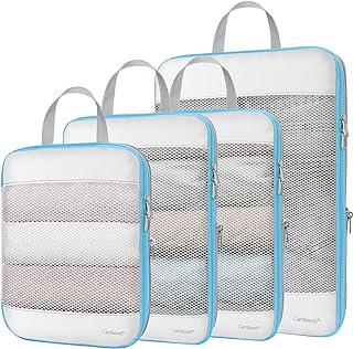 Best mesh see thru compression packing cubes