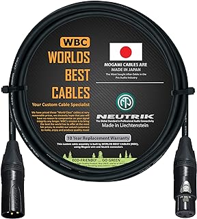 Best worlds cables xlr mogami