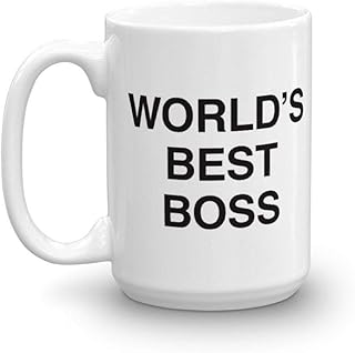 Best the office dunder mifflin world’s boss coffee mug by nbc